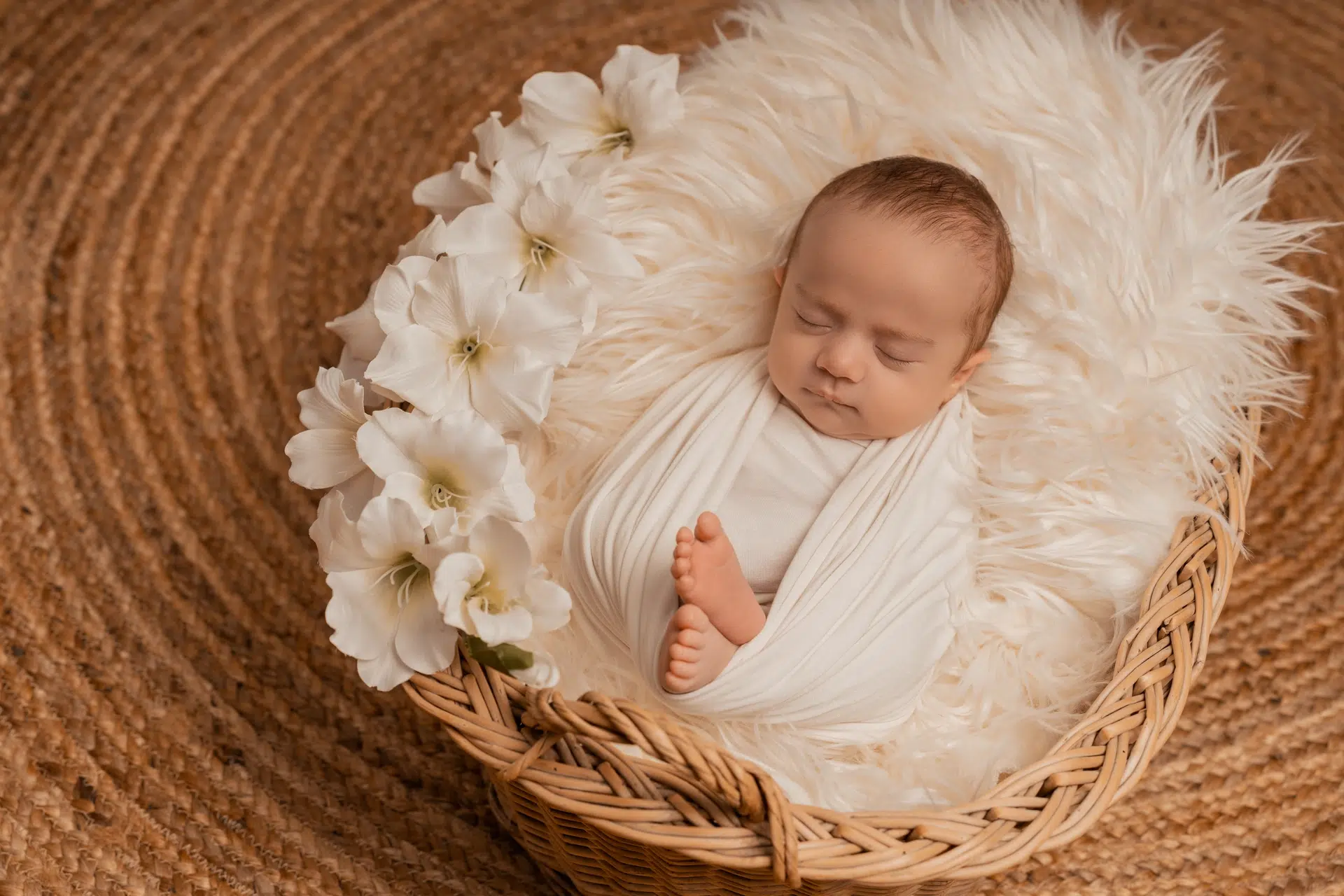 Shooting photo naissance d’Arthur en studio – Mulhouse, Haut-Rhin, Alsace