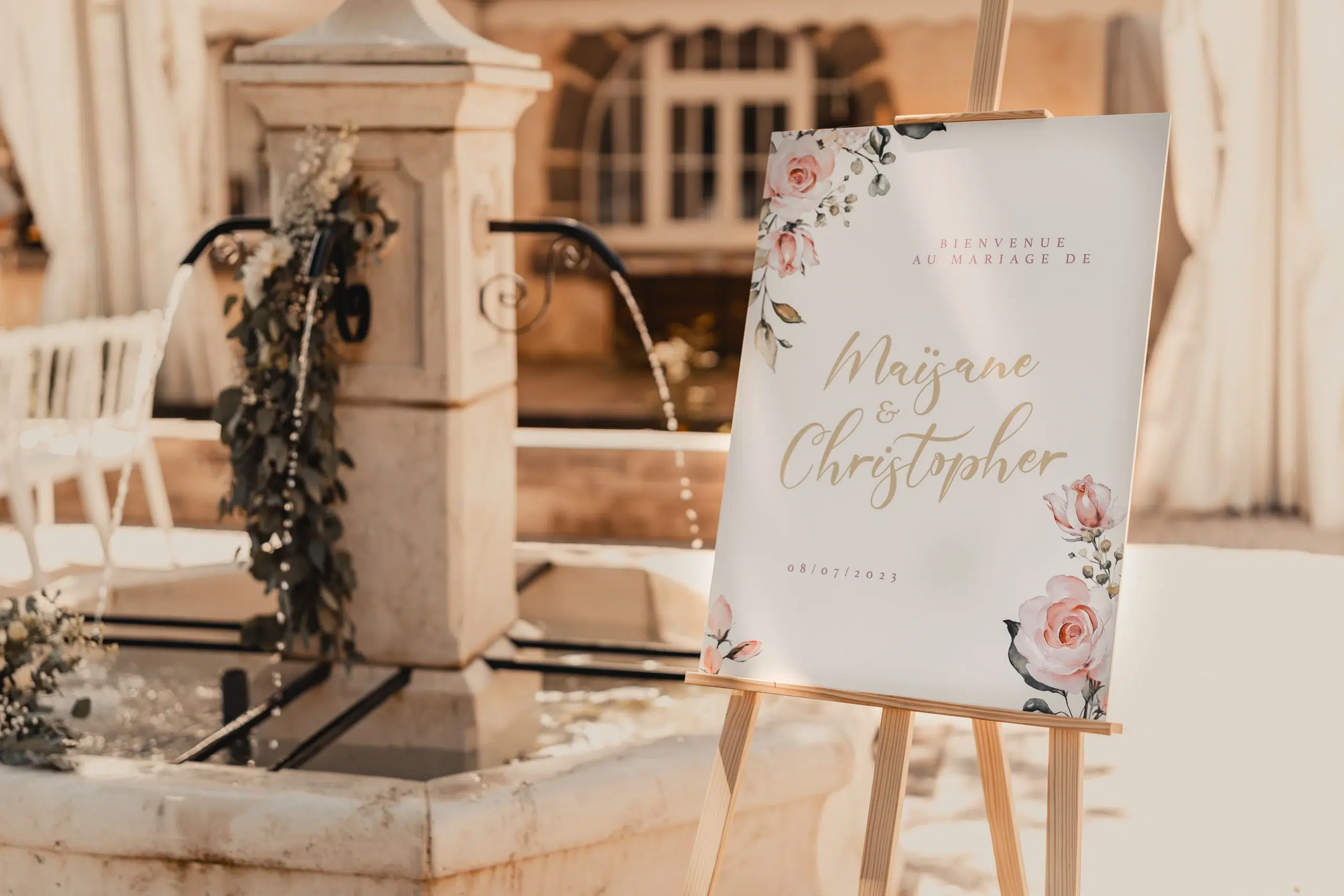 Mariage de Maïsane et Christopher au Domaine du Goldenmatt - Goldbach-Altenbach, Haut-Rhin, Alsace