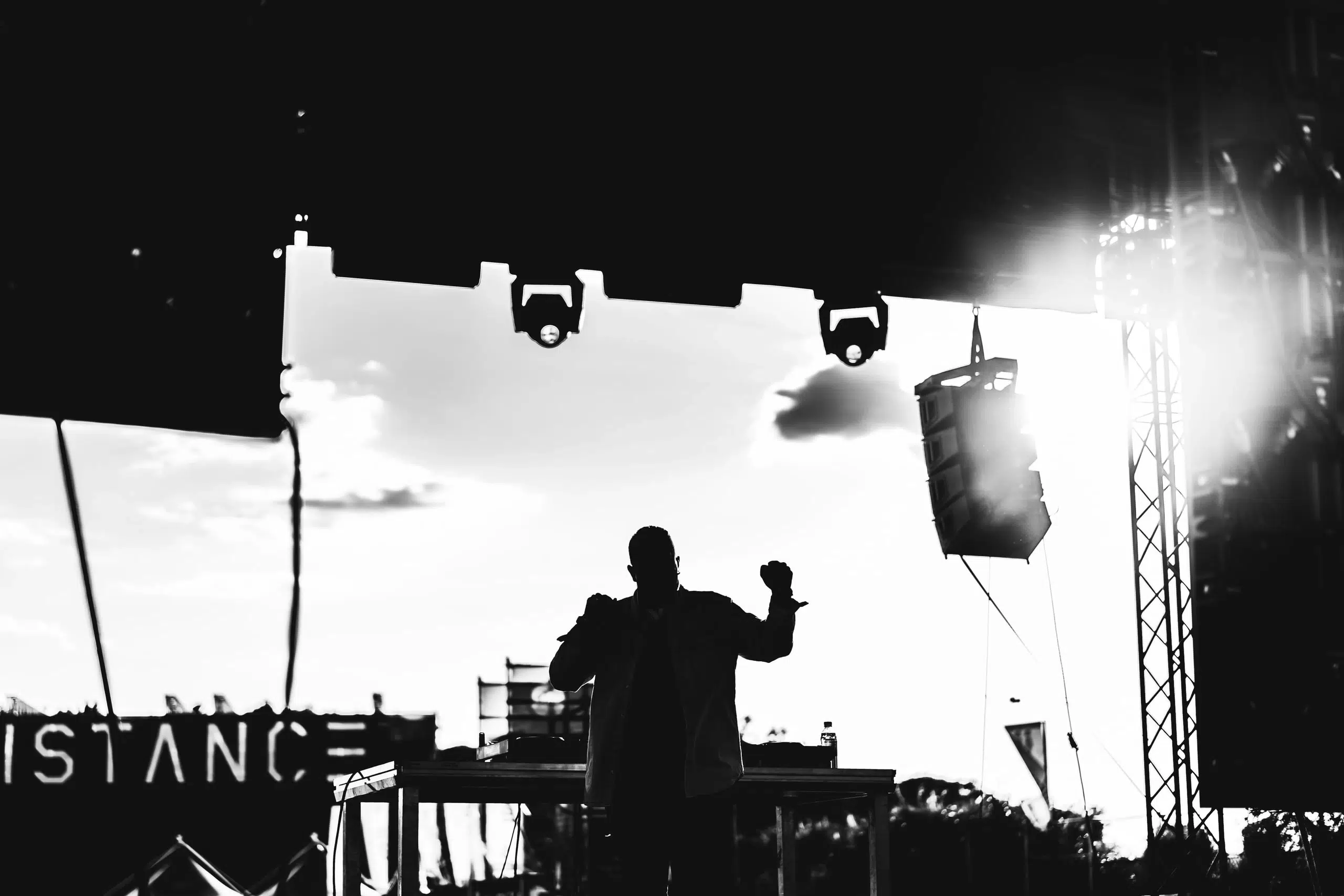 Reportage photo du DJ Plastik Funk à l’Ultra Europe - Split, Croatie