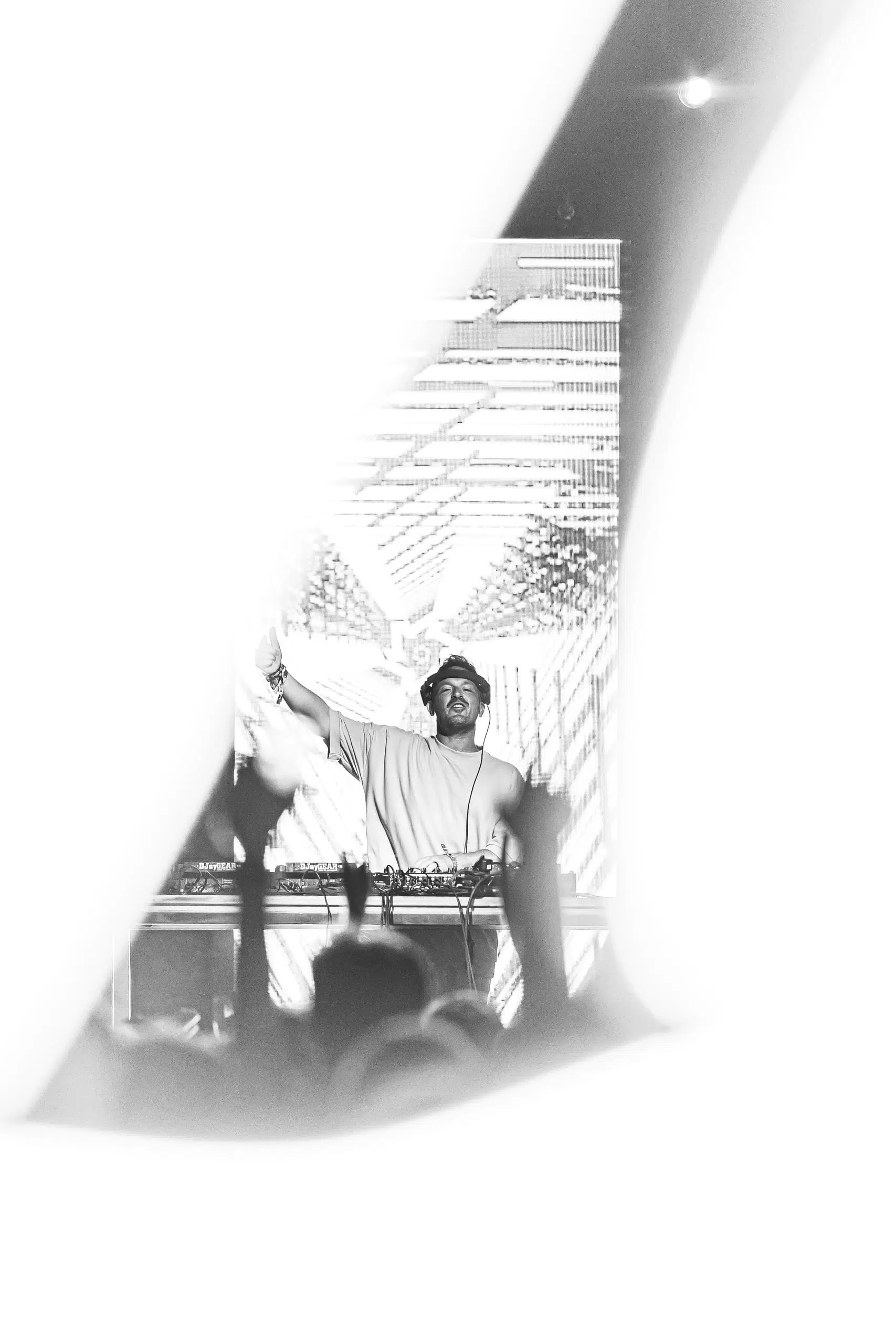 Reportage photo du DJ Plastik Funk à l’Ultra Europe - Split, Croatie