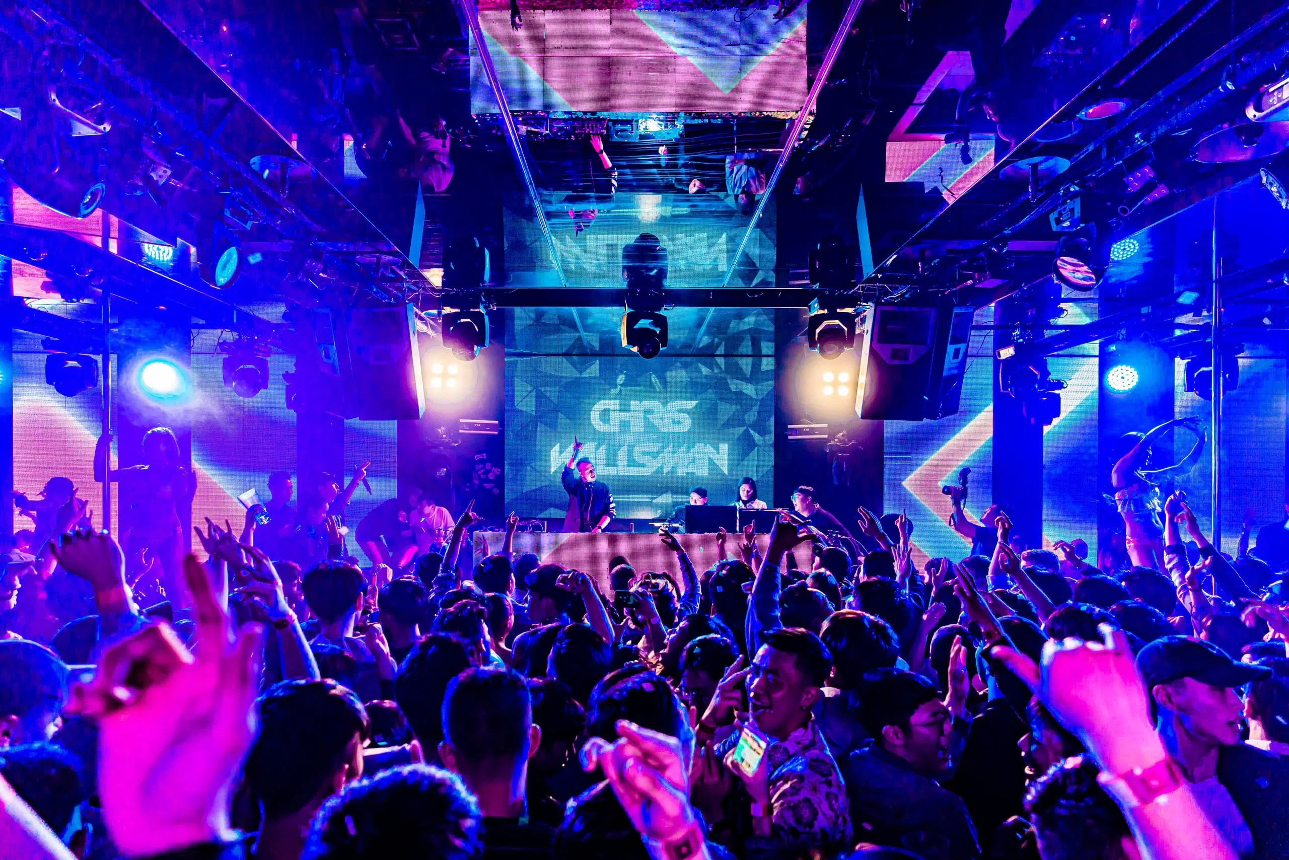 Reportage photo du DJ Chris Willsman au Wave Club Taipei - Taipei, Taiwan